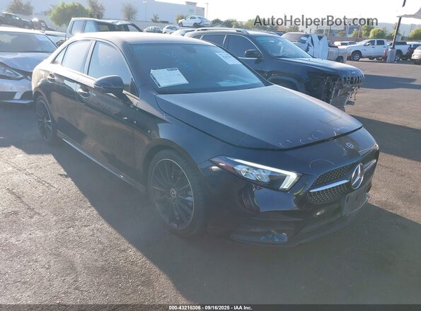 W1K3G4EB6NJ372539 2022 MERCEDES-BENZ A 220 Черный Панорамный вид салона 360°