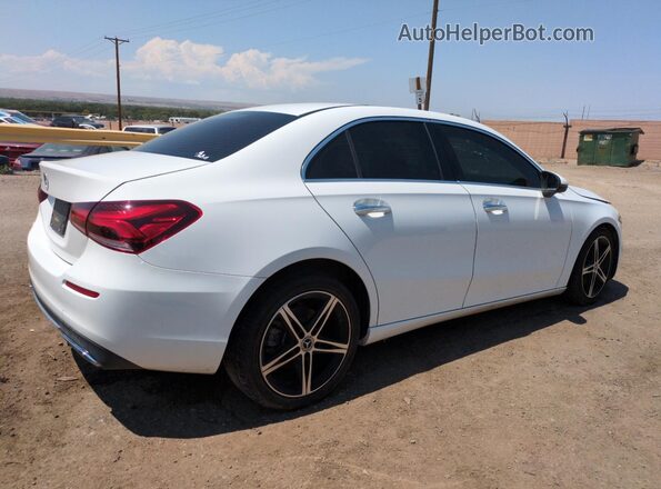 W1K3G4EB9LJ233101 2020 MERCEDES-BENZ A White Rear right