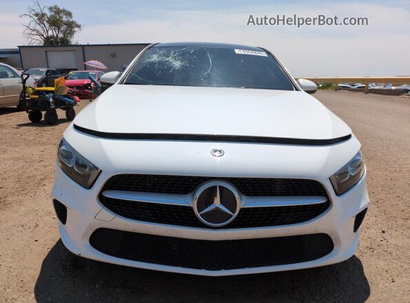 W1K3G4EB9LJ233101 2020 MERCEDES-BENZ A White Front view