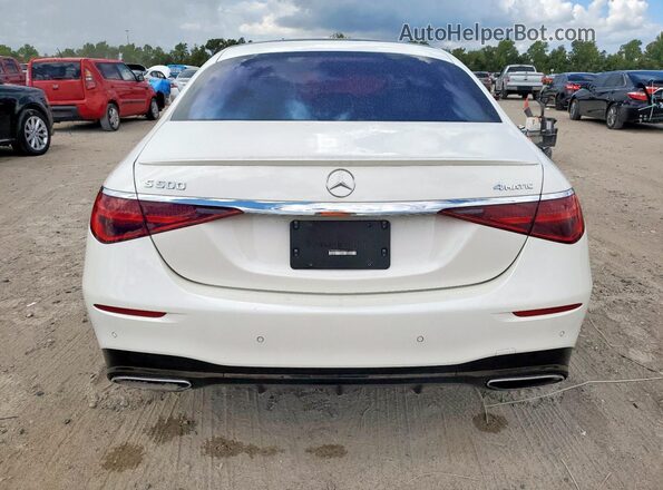 W1K6G6DB3PA222076 2023 MERCEDES-BENZ S White Rear view