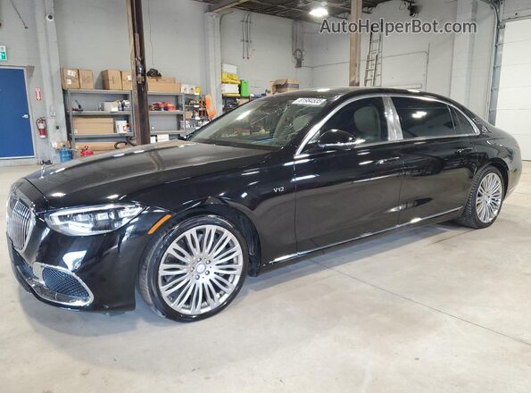 W1K6X7KB5SA316879 2025 MERCEDES-BENZ S Black Առջևի ձախ երեք քառորդ տեսարան