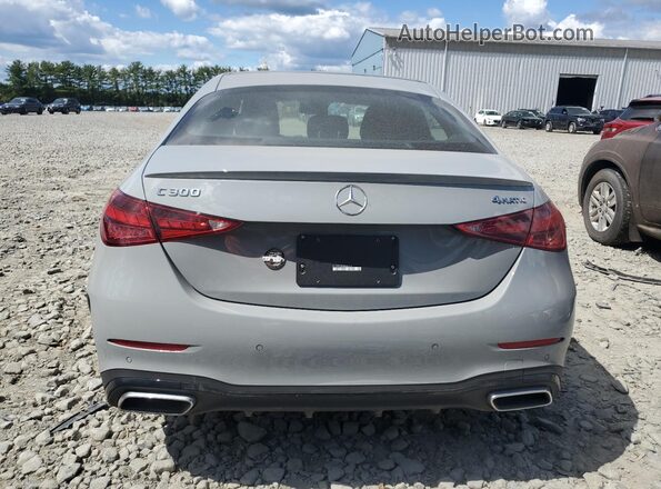 W1KAF4HB4SR245114 2025 MERCEDES-BENZ C Gray Widok z tyłu