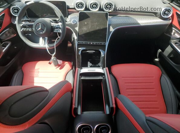 W1KAF4HB4SR245114 2025 MERCEDES-BENZ C Gray Widok deski rozdzielczej
