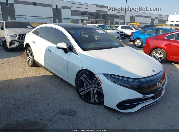 W1KCG2DB6PA032431 2023 MERCEDES-BENZ EQS 450 White Передня права чверть