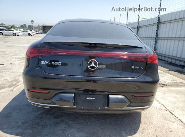 W1KCG2EB2PA042372 2023 MERCEDES-BENZ EQS Black Вид ззаду