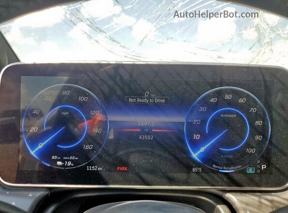 W1KEG2BB8PF014110 2023 MERCEDES-BENZ EQE White Vista del cuadro de instrumentos