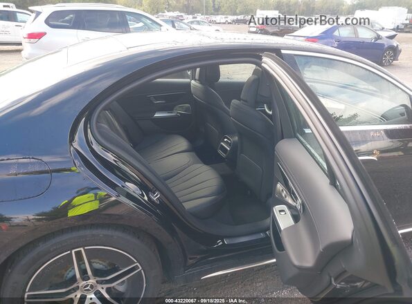 W1KLF6BB5SA087412 2025 MERCEDES-BENZ E-CLASS Black Widok naklejki z numerem VIN