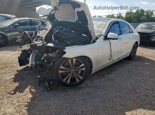 W1KUG6EB2LA527763 2020 MERCEDES-BENZ S White Առջևի ձախ երեք քառորդ տեսարան