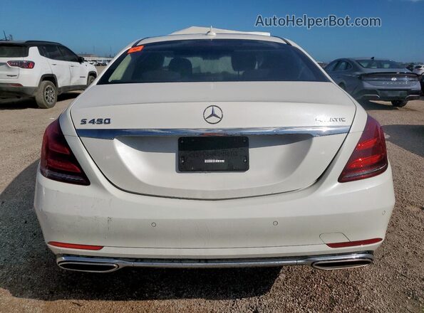 W1KUG6EB2LA527763 2020 MERCEDES-BENZ S White Հետևի տեսք