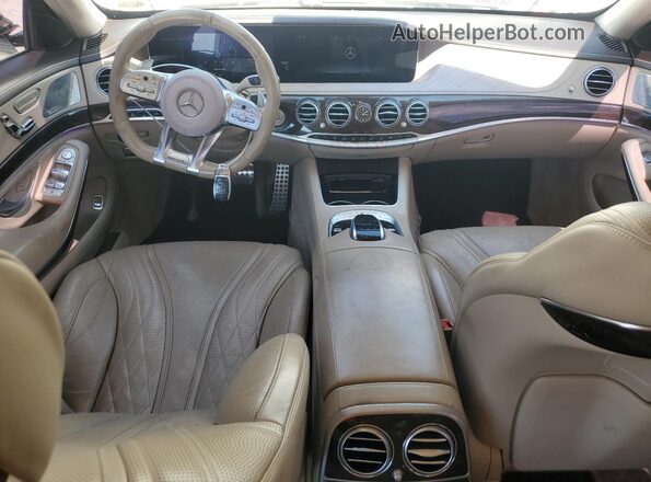 W1KUG8JB5LA566932 2020 MERCEDES-BENZ S White Widok deski rozdzielczej