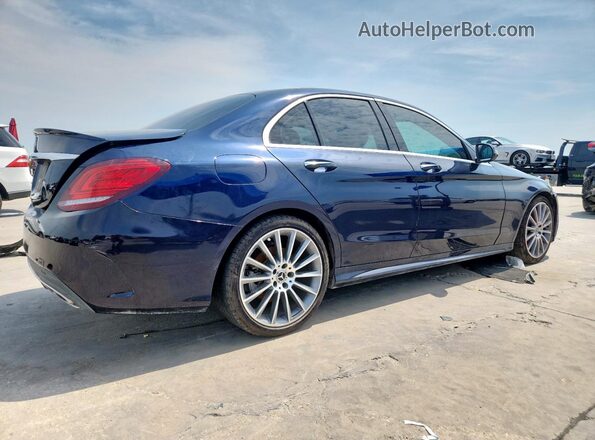 W1KWF8DB0MR648447 2021 MERCEDES-BENZ C Blue Задня права чверть