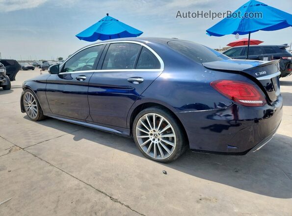 W1KWF8DB0MR648447 2021 MERCEDES-BENZ C Blue Задня ліва чверть