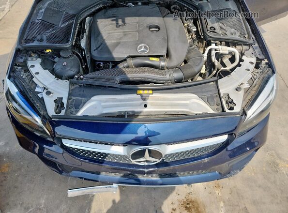 W1KWF8DB0MR648447 2021 MERCEDES-BENZ C Blue Вид задньої частини салону