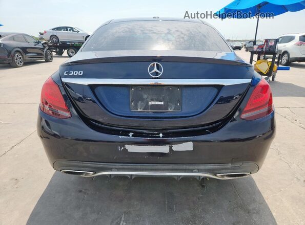 W1KWF8DB0MR648447 2021 MERCEDES-BENZ C Blue Вид ззаду