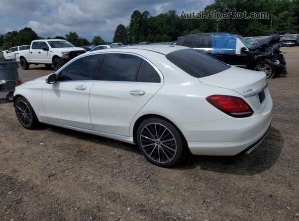 W1KWF8DB0MR649727 2021 MERCEDES-BENZ C Белый Задняя левая четверть
