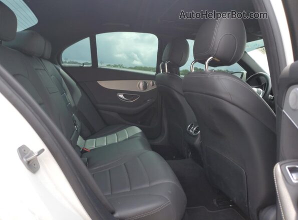 W1KWF8DB0MR649727 2021 MERCEDES-BENZ C Белый Вид задних сидений