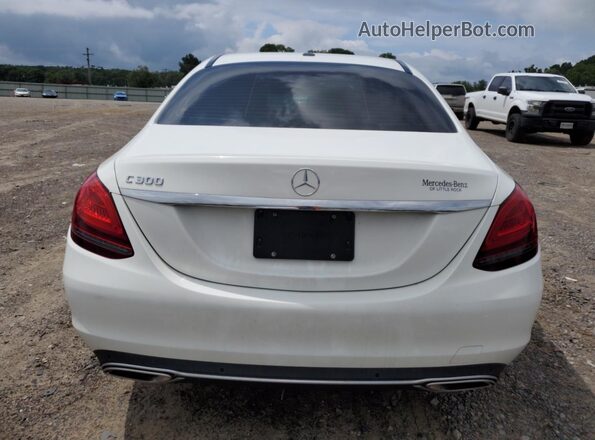 W1KWF8DB0MR649727 2021 MERCEDES-BENZ C Белый Вид сзади