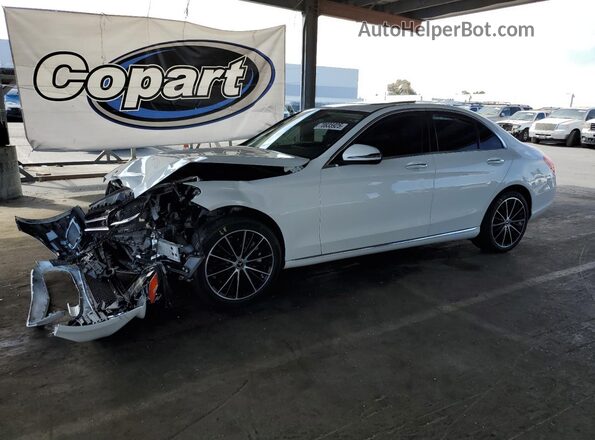 W1KWF8DB1MR610547 2021 MERCEDES-BENZ C White Передня ліва чверть