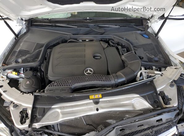 W1KWF8DB1MR610547 2021 MERCEDES-BENZ C White Вид задньої частини салону