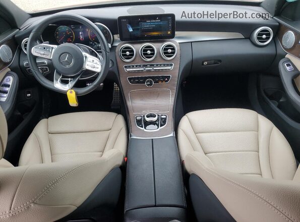 W1KWF8DB4MR620022 2021 MERCEDES-BENZ C Красный Вид панели приборов