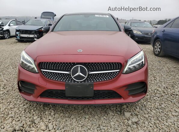 W1KWF8DB4MR620022 2021 MERCEDES-BENZ C Красный Вид спереди