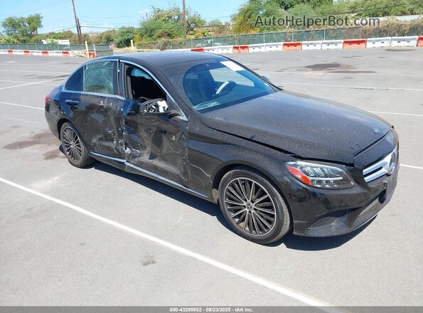 W1KWF8DB4MR644952 2021 MERCEDES-BENZ C-CLASS Черный Передняя правая четверть