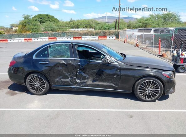 W1KWF8DB4MR644952 2021 MERCEDES-BENZ C-CLASS Черный Вид задней части салона