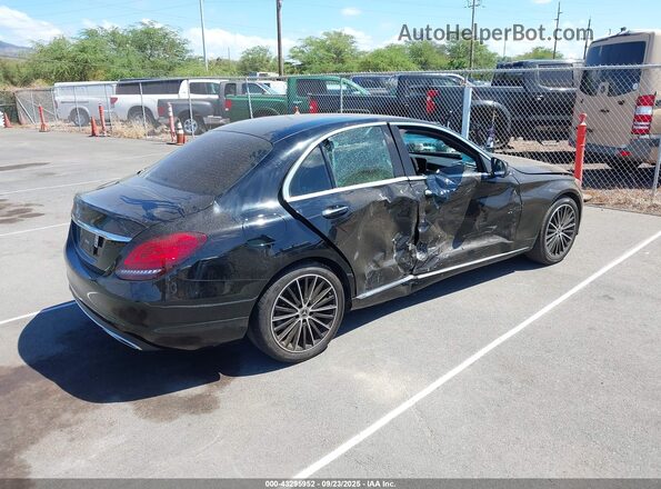 W1KWF8DB4MR644952 2021 MERCEDES-BENZ C-CLASS Черный Задняя правая четверть