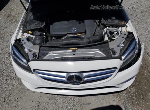W1KWF8DB5MR651098 2021 MERCEDES-BENZ C White უკანა სალონის ხედი