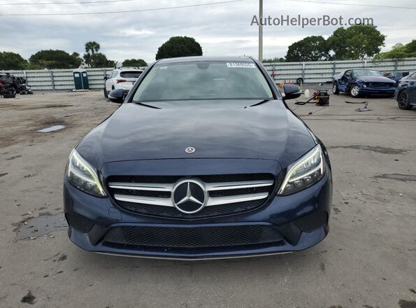 W1KWF8DB6MR651708 2021 MERCEDES-BENZ C Blue Widok z przodu