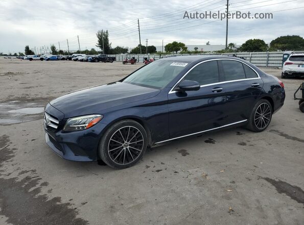 W1KWF8DB6MR651708 2021 MERCEDES-BENZ C Blue Przód lewy