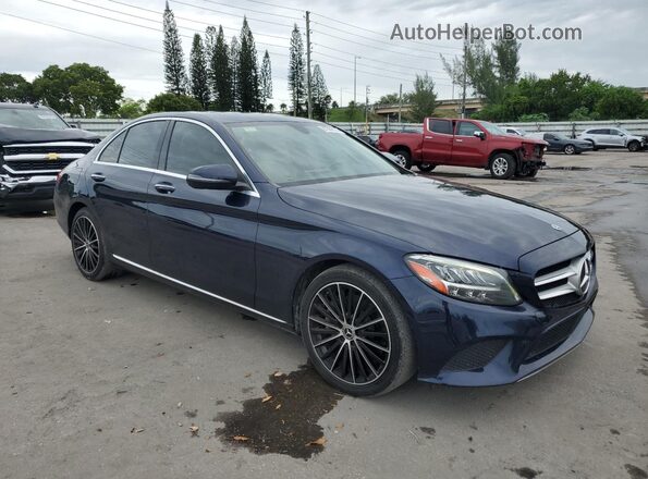 W1KWF8DB6MR651708 2021 MERCEDES-BENZ C Blue Przód prawy