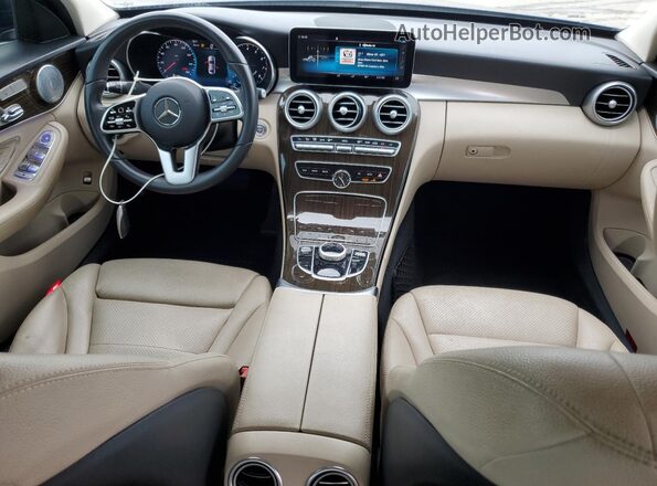 W1KWF8DB6MR651708 2021 MERCEDES-BENZ C Blue Widok deski rozdzielczej