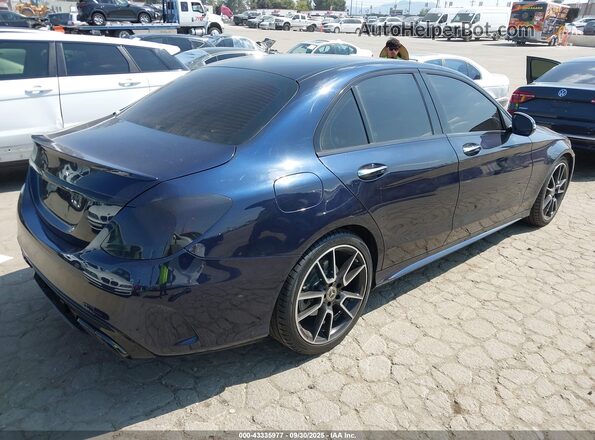W1KWF8DB8LR572765 2020 MERCEDES-BENZ C-CLASS Dark Blue უკანა მარჯვენა