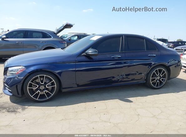W1KWF8DB8LR572765 2020 MERCEDES-BENZ C-CLASS Dark Blue სალონის 360-გრადუსიანი ხედი