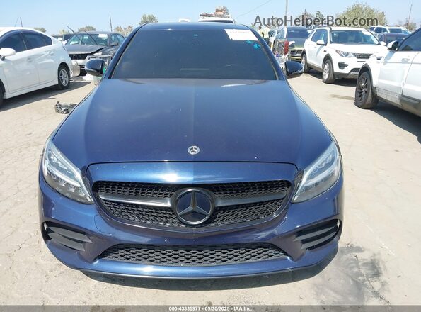 W1KWF8DB8LR572765 2020 MERCEDES-BENZ C-CLASS Dark Blue ხელსაწყოთა პანელის ხედი