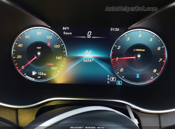 W1KWF8DB8LR572765 2020 MERCEDES-BENZ C-CLASS Dark Blue უკანა სავარძლების ხედი