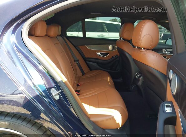 W1KWF8DB8LR572765 2020 MERCEDES-BENZ C-CLASS Dark Blue VIN კოდის სტიკერის ხედი