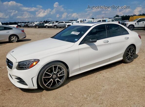 W1KWF8DB9MR609940 2021 MERCEDES-BENZ C White Przód lewy