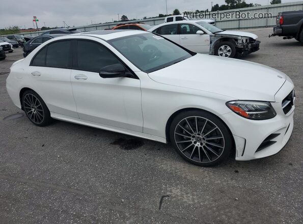 W1KWF8DB9MR619075 2021 MERCEDES-BENZ C White Передня права чверть