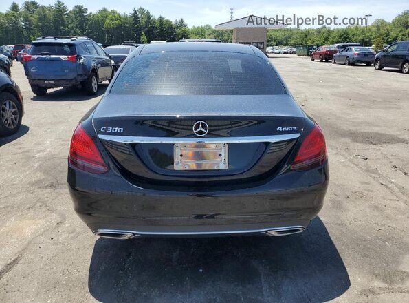 W1KWF8EB0MR651475 2021 MERCEDES-BENZ C Black Widok z tyłu