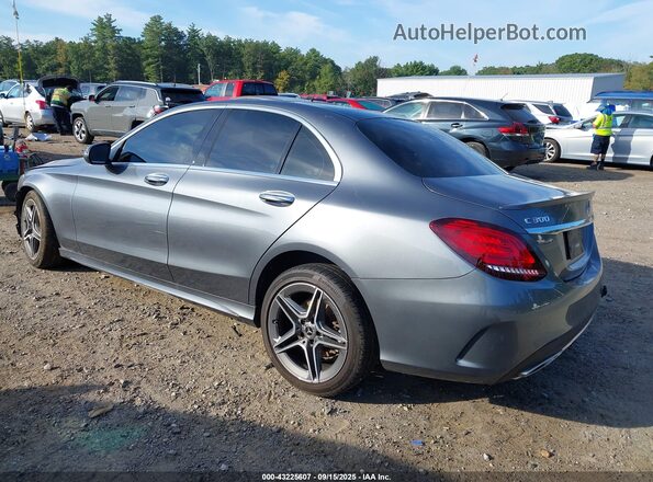 W1KWF8EB1MR651551 2021 MERCEDES-BENZ C Gray უკანა მარცხენა
