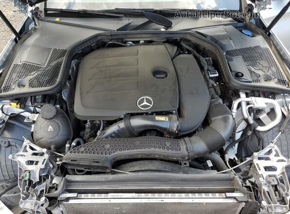 W1KWF8EB3MR625789 2021 MERCEDES-BENZ C Серебряный Вид задней части салона