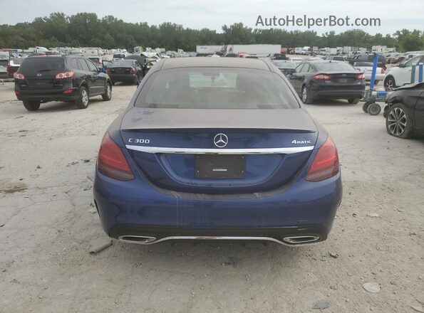W1KWF8EB3MR635867 2021 MERCEDES-BENZ C Blue უკანა ხედი