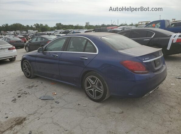 W1KWF8EB3MR635867 2021 MERCEDES-BENZ C Blue უკანა მარცხენა