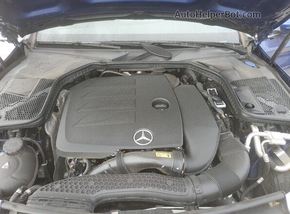 W1KWF8EB3MR635867 2021 MERCEDES-BENZ C Blue უკანა სალონის ხედი