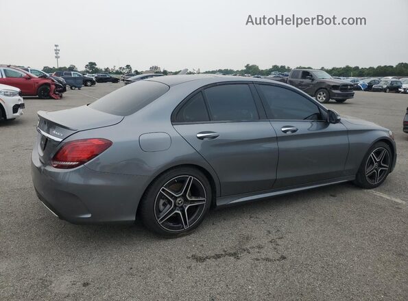 W1KWF8EB4MR650068 2021 MERCEDES-BENZ C Gray Задня права чверть