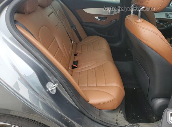 W1KWF8EB4MR650068 2021 MERCEDES-BENZ C Gray Вид задніх сидінь