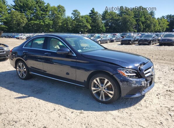 W1KWF8EB7MR650453 2021 MERCEDES-BENZ C Blue Передня права чверть