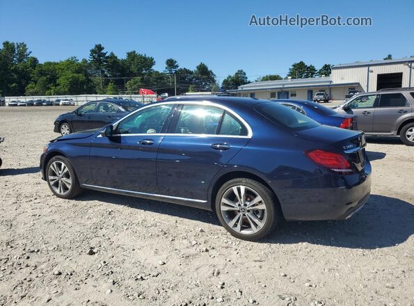 W1KWF8EB7MR650453 2021 MERCEDES-BENZ C Blue Задня ліва чверть